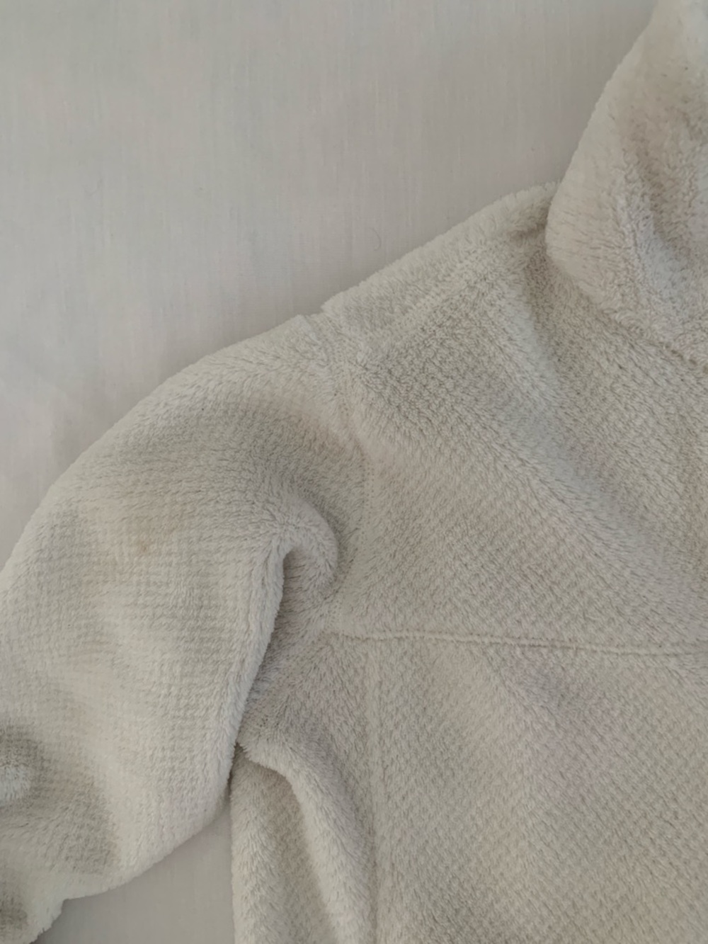 Patagonia Re-Tool Snap-T Fleece Pullover | Size Small | Raw Linen Cream - Picture 14 of 15